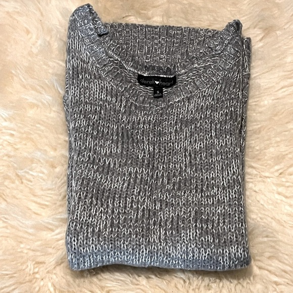 Gray Pullover Soft Knit Sleeveless Career Sweater - Picture 5 of 5